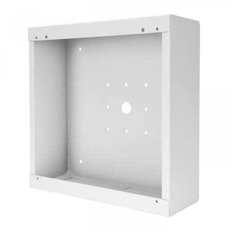 Quam Vandal Resistant, Square, Surface Mount Enclosure, 4In Deep, White Powder SE1WVP